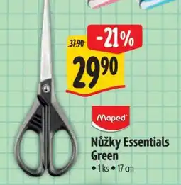 Albert Nůžky Essentials Green nabídka