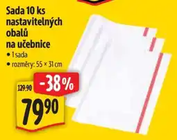Albert Sada 10 ks nastavitelných obalů na učebnice nabídka