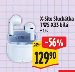 Albert X-Site Sluchátka TWS X33 bílá nabídka