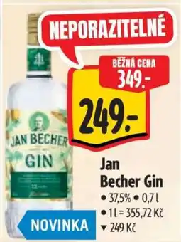 Albert Jan Becher Gin nabídka
