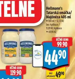 Albert Hellmann’s tatarská omáčka, majonéza 405 ml nabídka