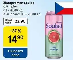 Tesco Zlatopramen Soulad nabídka