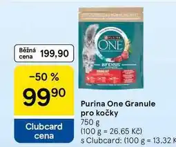 Tesco Purina One Granule pro kočky nabídka