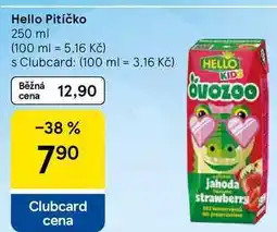 Tesco Hello Pitíčko nabídka