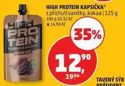 Penny Market HIGH PROTEIN KAPSIČKA s příchutí vanilky, kakaa nabídka