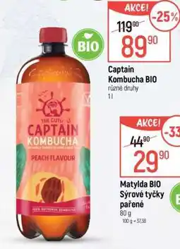 Globus Captain Kombucha BIO nabídka