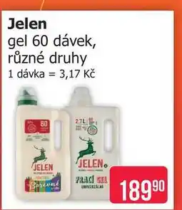 Teta Jelen gel 60 dávek, různé druhy nabídka