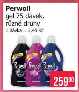 Teta Perwoll gel 75 dávek, různé druhy nabídka
