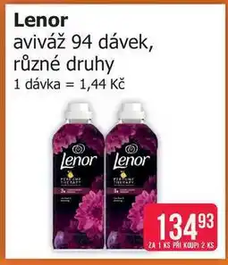 Teta Lenor aviváž 94 dávek, různé druhy nabídka