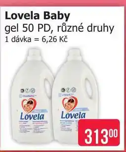 Teta Lovela Baby gel 50 PD, různé druhy nabídka