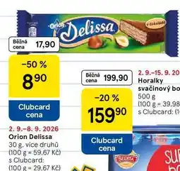 Tesco Orion Delissa nabídka