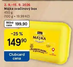 Tesco Májka svačinový box nabídka