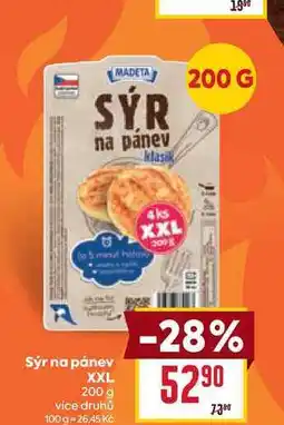 Billa Sýr na pánev XXL nabídka