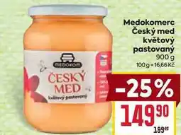 Billa Český med květový pastovaný nabídka