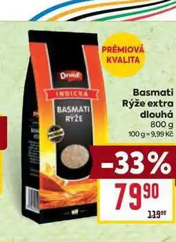 Billa Basmati Rýže extra dlouhá nabídka