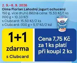 Tesco Olma Florian Lahodný jogurt ochucený nabídka