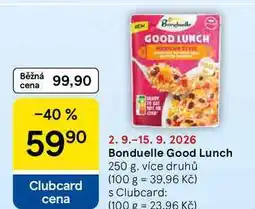 Tesco Bonduelle Good Lunch nabídka