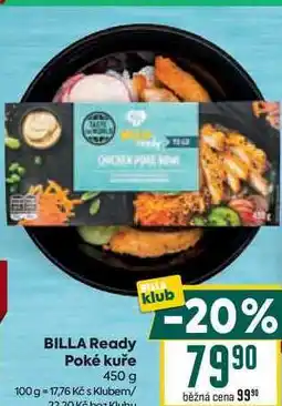 Billa BILLA Ready Poké kuře nabídka