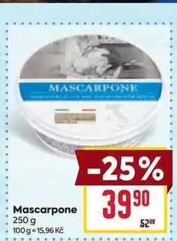 Billa Mascarpone nabídka