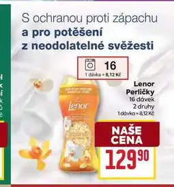 Billa Lenor Perličky 16 dávek nabídka