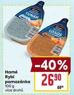 Billa Hamé Rybí pomazánka nabídka