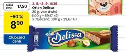 Tesco Orion Delissa, 30 g, více druhů nabídka