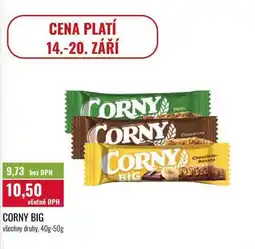Ratio CORNY BIG, 40g-50g nabídka