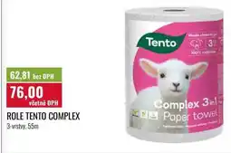Ratio ROLE TENTO COMPLEX, 3-vrstvy nabídka