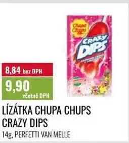 Ratio LÍZÁTKA CHUPA CHUPS CRAZY DIPS nabídka