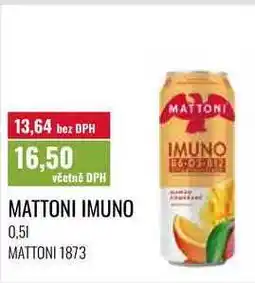 Ratio MATTONI IMUNO, 0,51 nabídka