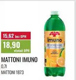 Ratio MATTONI IMUNO, 0,71 nabídka