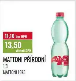Ratio MATTONI PŘÍRODNÍ, 1,51 nabídka