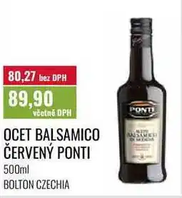 Ratio OCET BALSAMICO ČERVENÝ PONTI nabídka