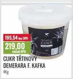 Ratio CUKR TRTINOVÝ DEMERARA F. KAFKA nabídka