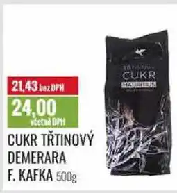 Ratio CUKR TŘTINOVÝ DEMERARA F. KAFKA nabídka