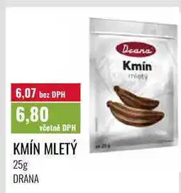 Ratio KMÍN MLETÝ, 25g DRANA nabídka