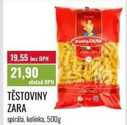 Ratio TĚSTOVINY ZARA nabídka