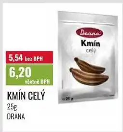 Ratio KMÍN CELÝ 25g, DRANA nabídka