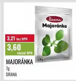 Ratio MAJORÁNKA, 7g, DRANA nabídka