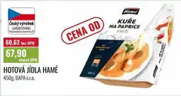Ratio HOTOVÁ JÍDLA HAMÉ nabídka