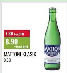 Ratio MATTONI KLASIK, 0,331 nabídka