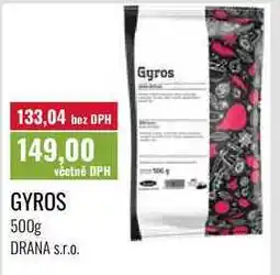Ratio GYROS, 500g DRANA nabídka