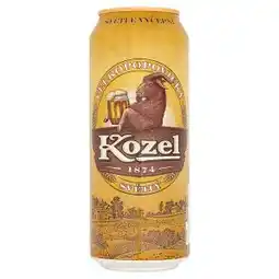 Ratio Velkopopovický Kozel Pivo výčepní světlé plechovka 0,5l 500ml nabídka