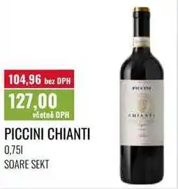 Ratio PICCINI CHIANTI, 0,751 nabídka