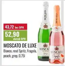 Ratio MOSCATO DE LUXE, 0,751 nabídka