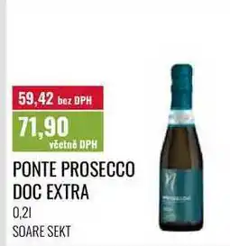 Ratio PONTE PROSECCO DOC EXTRA, 0,21 nabídka