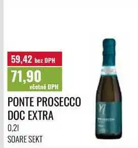 Ratio PONTE PROSECCO DOC EXTRA, 0,21 nabídka