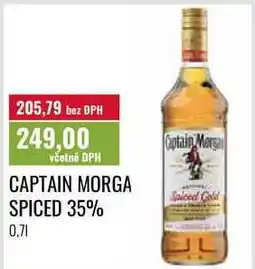 Ratio CAPTAIN MORGAN SPICED 35%, 0,71 nabídka