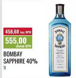 Ratio BOMBAY SAPPHIRE, 40%, 11 nabídka