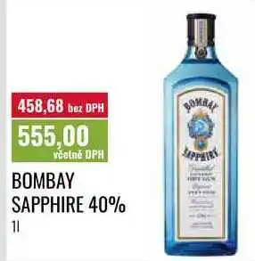 Ratio BOMBAY SAPPHIRE, 40%, 11 nabídka